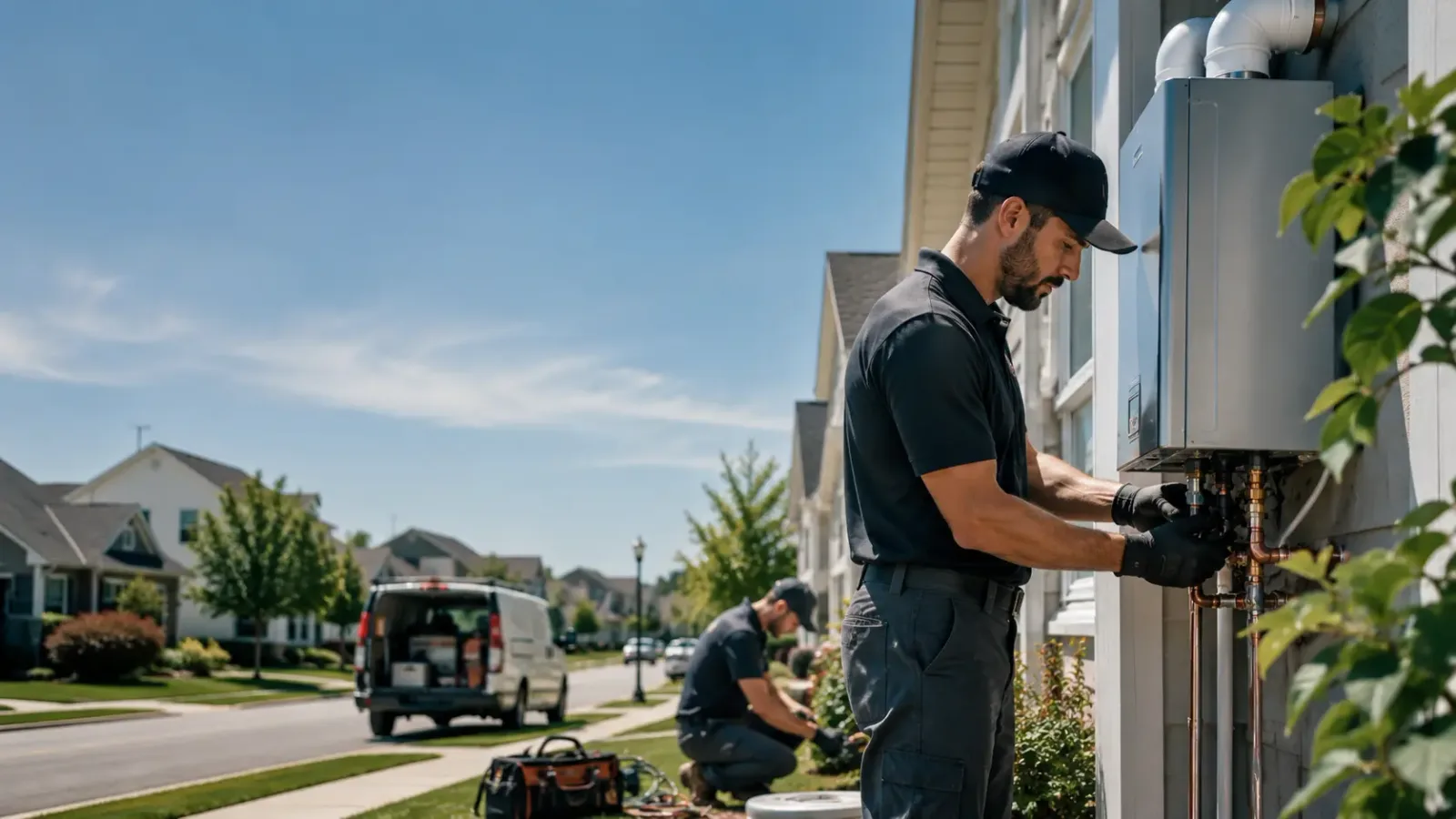 Tankless Water Heater Installation in Skidmore, TX
